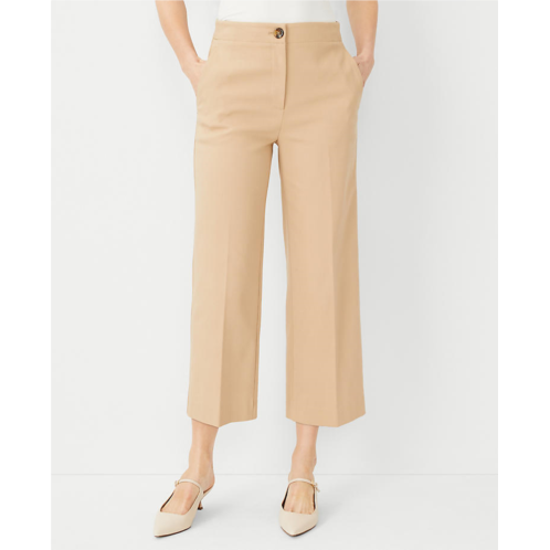 Anntaylor The Kate Wide Leg Crop Pant - Curvy Fit