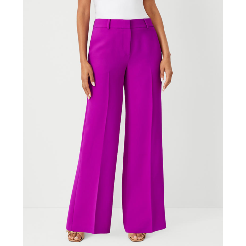 Anntaylor The Petite Wide Leg Pant in Crepe - Curvy Fit