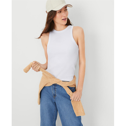 Anntaylor Petite AT Weekend Ribbed Tank Top