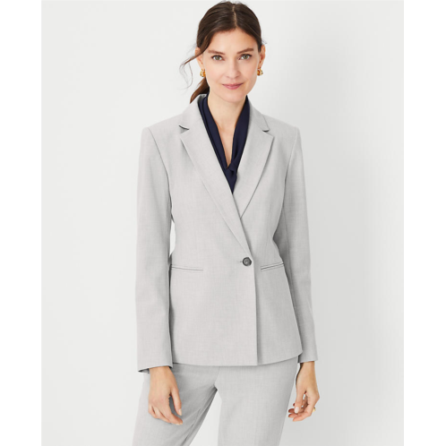 Anntaylor The Petite Fitted Double Breasted Blazer in Bi-Stretch