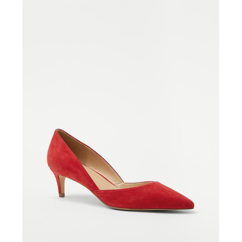 Anntaylor Suede DOrsay Pumps