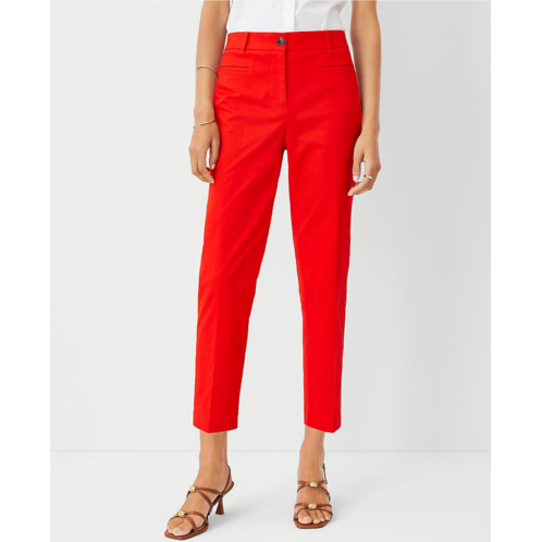 Anntaylor The Petite Cotton Crop Pant - Curvy Fit