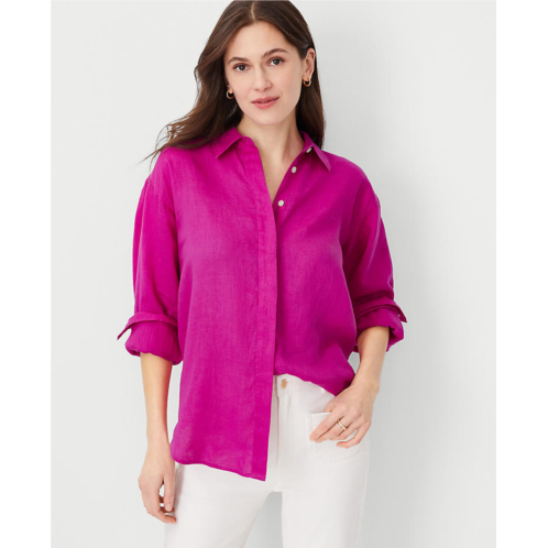 Anntaylor Oversized Linen Shirt