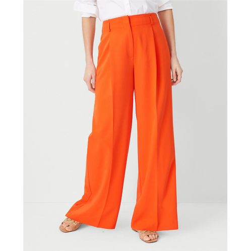 Anntaylor The Single Pleated Wide Leg Pant