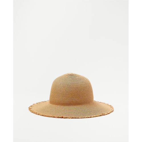 Anntaylor Oversized Straw Bucket Hat