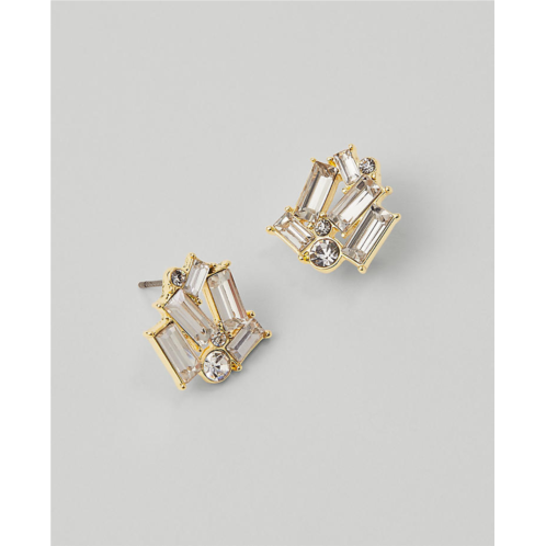 Anntaylor Multi Crystal Cluster Stud Earrings