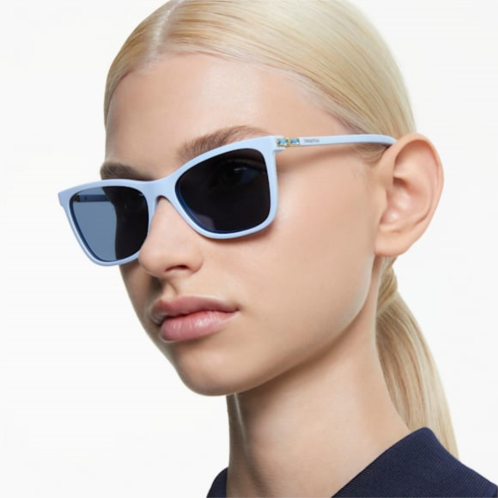 Swarovski Sunglasses, Square shape, SK6004, Blue