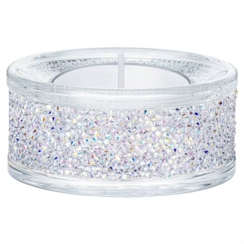 Swarovski Shimmer tea light holder, Purple