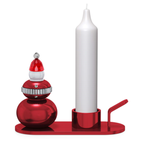 Swarovski Holiday Cheers Santa Claus Candle Holder