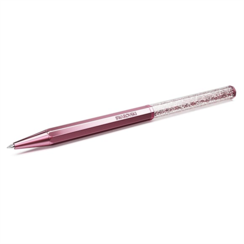 Swarovski Crystalline ballpoint pen, Octagon shape, Pink, Pink lacquered