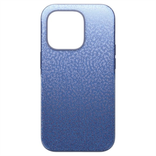 Swarovski High smartphone case, Color gradient, iPhone 14 Pro, Blue