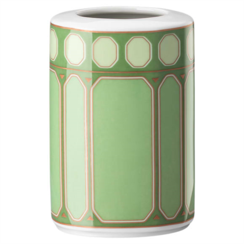 Swarovski Signum vase, Porcelain, Small, Green