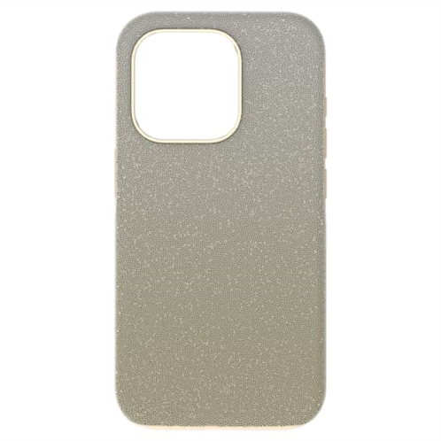 Swarovski High smartphone case, Color gradient, iPhone 15 Pro, Gold tone