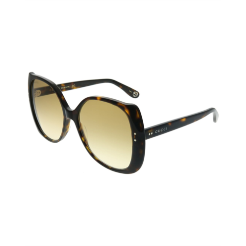 Gucci Womens GG0472S 56mm Sunglasses