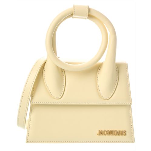 Jacquemus Le Chiquito Noeud Leather Clutch