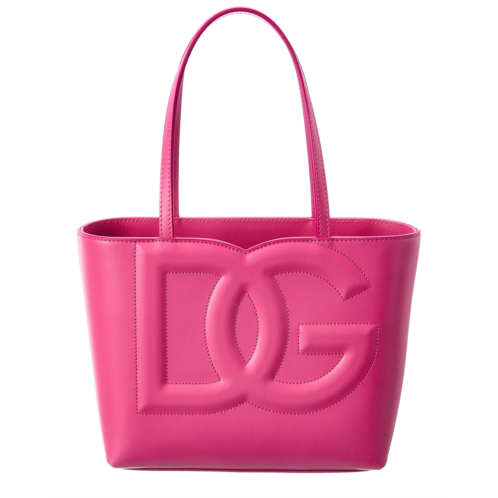 Dolce & Gabbana DG Logo Small Leather Tote