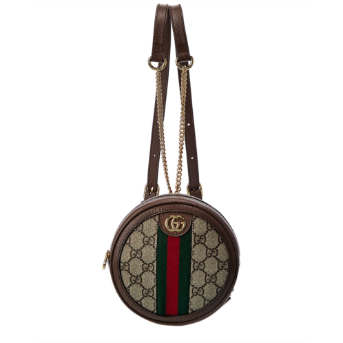 Gucci Ophidia Mini GG Supreme Canvas & Leather Backpack