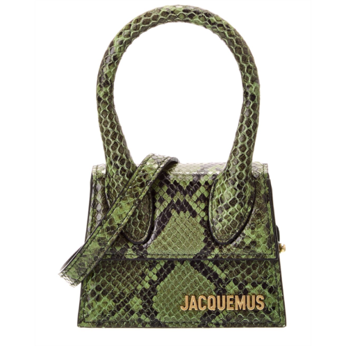 Jacquemus Le Chiquito Mini Python-Embossed Leather Shoulder Bag