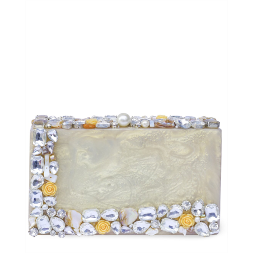 Tiramisu Crystal Candy Minaudiere Box Clutch