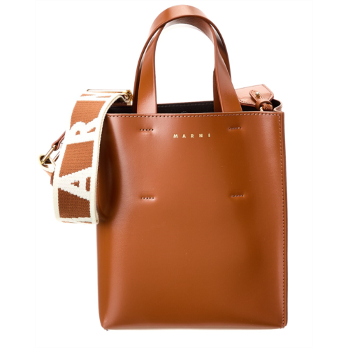 Marni Museo Mini Leather Tote