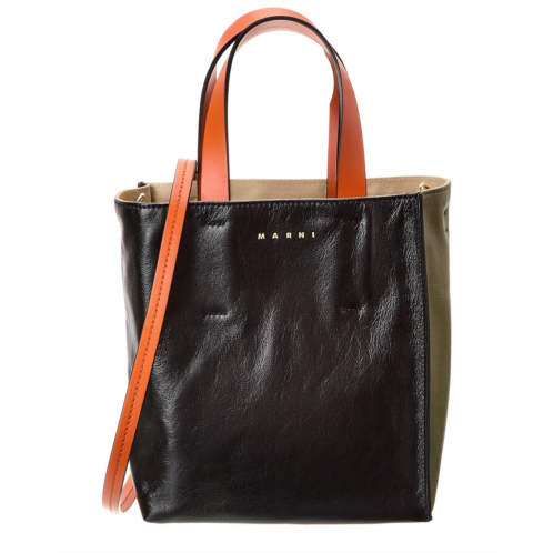 Marni Museo Mini Soft Leather Tote