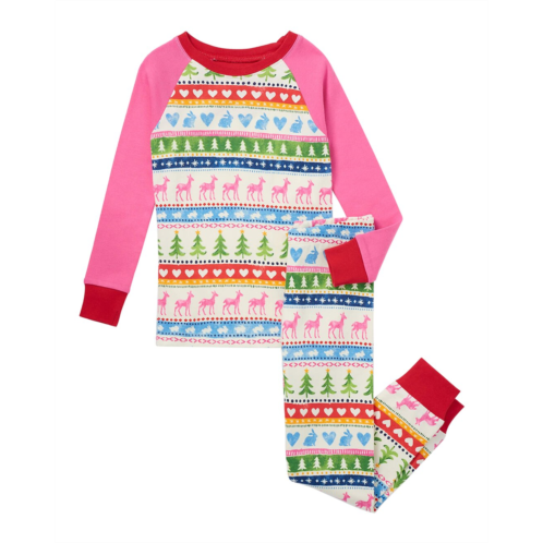 Hatley Painted Fairisle Raglan Pajama