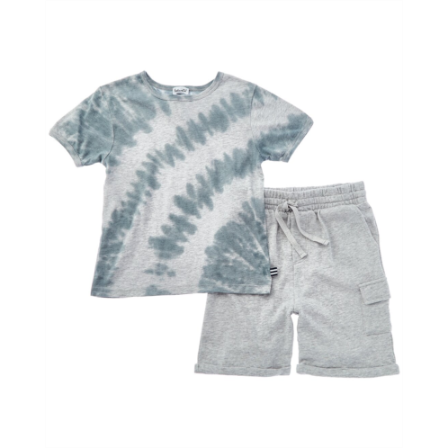 Splendid 2pc Sunbeam Tie-Dye T-Shirt & Short Set