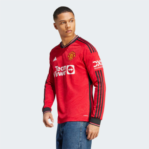 Adidas Manchester United 23u002F24 Long Sleeve Home Jersey