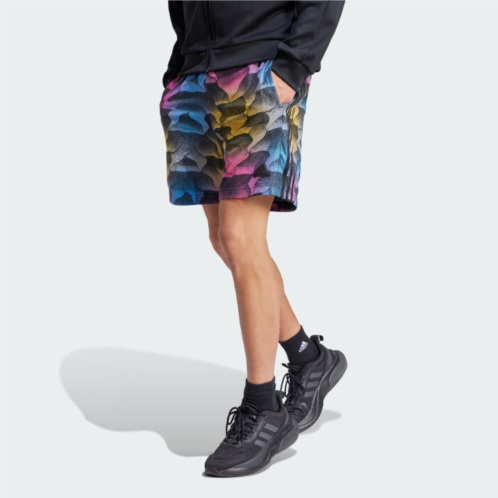 Adidas Tiro Allover Print Mesh Shorts