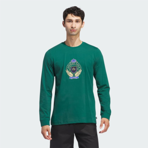 Adidas Go-To Crest Graphic Long Sleeve Tee
