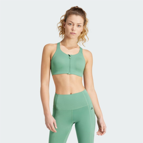 Adidas TLRD Impact Luxe High-Support Zip Bra