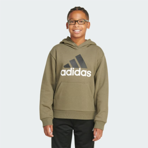 Adidas Long Sleeve Essential Hooded Fleece Pullover (Extended Size)