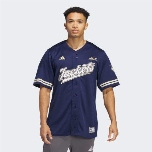 Adidas Georgia Tech Reverse Retro Replica Baseball Jersey