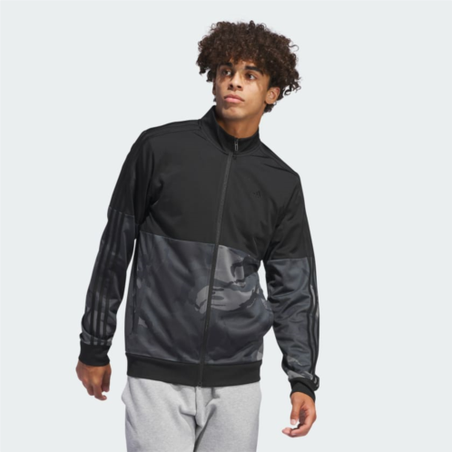 Adidas Essentials Camo Tricot Track Jacket