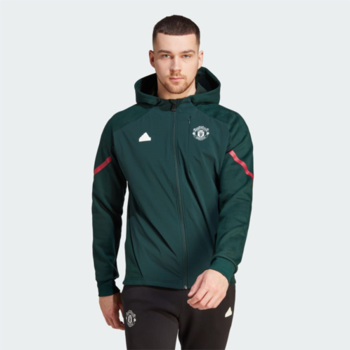 Adidas Manchester United Designed for Gameday Full-Zip Hoodie
