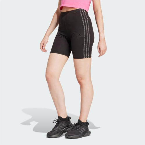 Adidas ALL SZN 3-Stripes Garment Wash Bike Shorts