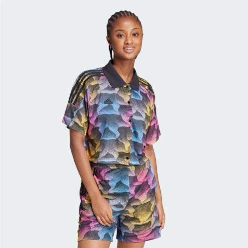 Adidas Tiro Print Mesh Summer Shirt