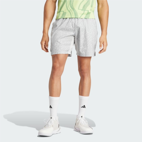 Adidas Tennis HEAT.RDY Pro Printed Ergo 7-Inch Shorts