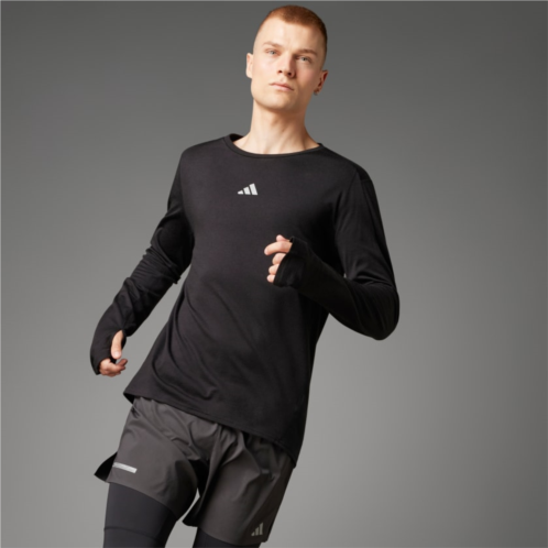 Adidas Ultimate Running Conquer the Elements Merino Long Sleeve Shirt