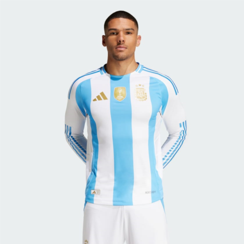 Adidas Argentina 24 Long Sleeve Home Authentic Jersey