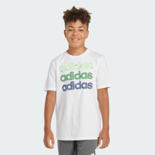 Adidas SS LINEAR STACK TEE