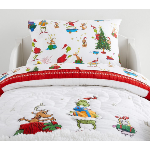 Potterybarn Dr. Seusss The Grinch Toddler Quilt