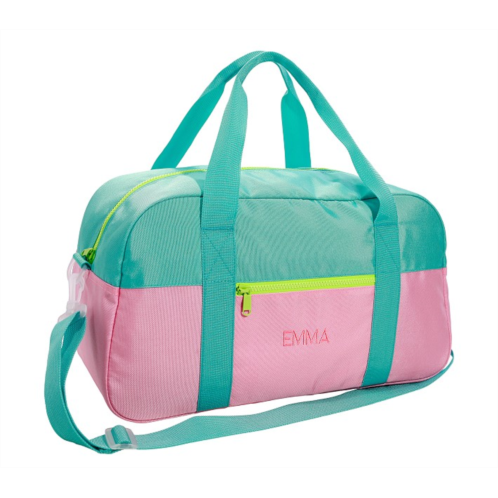 Potterybarn Astor Pink/Aqua/Lime Duffle Bag