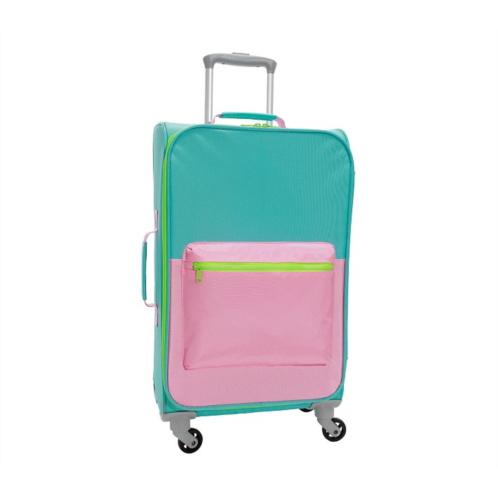 Potterybarn Astor Pink/Aqua/Lime Luggage