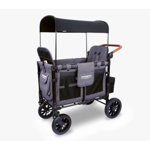 Potterybarn Wonderfold W2 Luxe Multifunctional Double Stroller Wagon