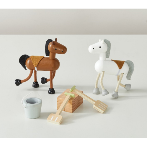 Potterybarn Horse Dollhouse Accessory Set