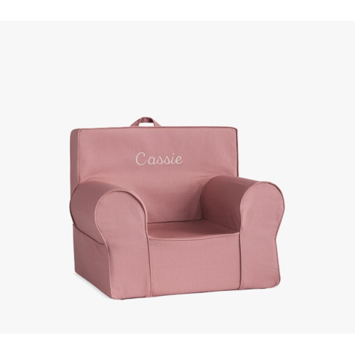 Potterybarn My First Anywhere Chair, Pink Berry Twill
