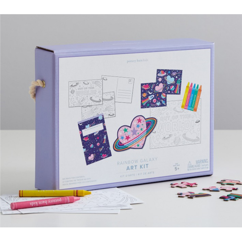 Potterybarn Rainbow Heart Galaxy Art Kit