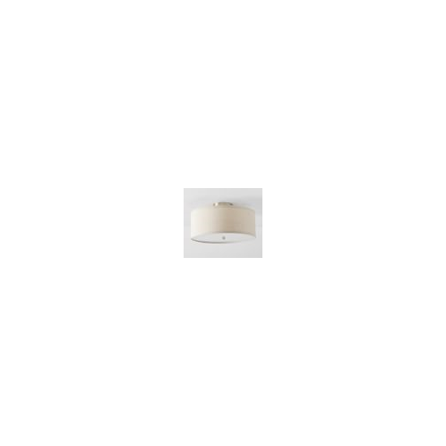 Potterybarn Linen Drum Flush Mount (16)