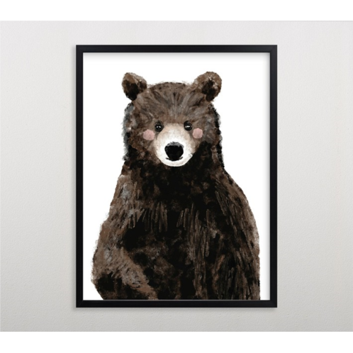 Potterybarn Limited Edition Minted Baby Animal Bear Wall Art by Cass Loh